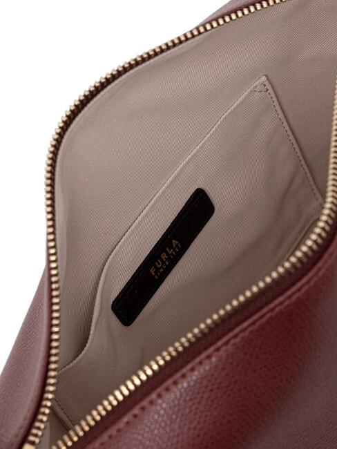 TONIE Kleine Ledertasche mit Schulterriemen roter Apfel - Damentaschen