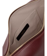 FURLA TONIE Kleine Ledertasche mit Schulterriemen roter Apfel - Damentaschen - 4