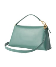 FURLA SFERA SOFT Lederhandtasche mit Schulterriemen gr&uuml;ner Efeu - Damentaschen - 2