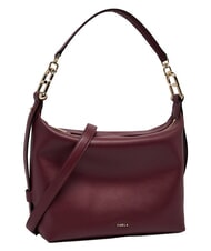 FURLA TONIE Schultertasche aus Leder mit Schulterriemen roter Apfel - Damentaschen - 3