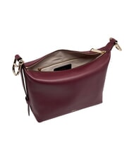 FURLA TONIE Schultertasche aus Leder mit Schulterriemen roter Apfel - Damentaschen - 5