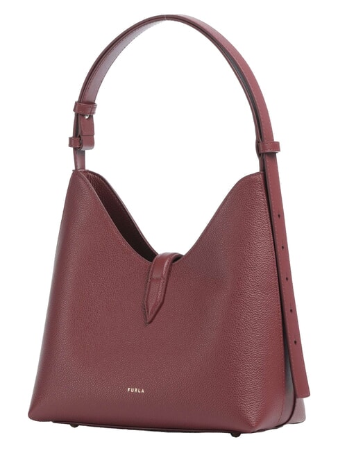 GOCCIA Schultertasche, Leder roter Apfel - Damentaschen