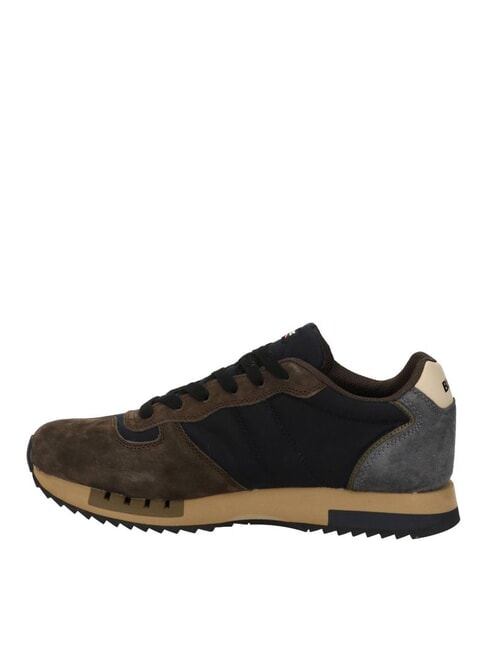 QUEENS  Herren-Sneaker marineblau/braun - Herrenschuhe