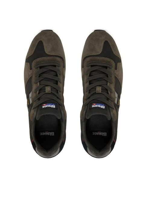 QUEENS  Herren-Sneaker schwarz/milit&auml;risch - Herrenschuhe