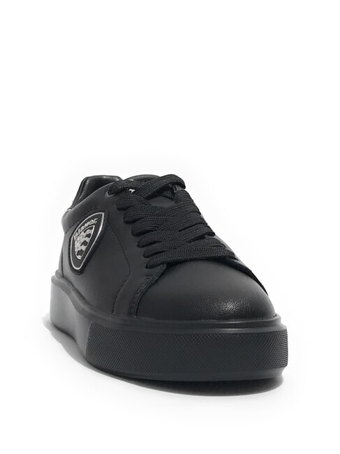 VENUS Ledersneakers SCHWARZ - Damenschuhe
