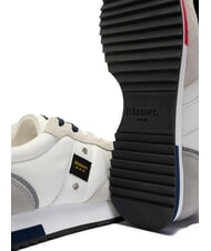 BLAUER QUEENS Turnschuhe wei&szlig;/rot/marineblau - Herrenschuhe - 4