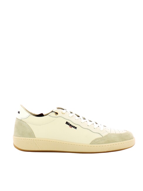 MURRAY Ledersneakers wei&szlig;/beige - Herrenschuhe