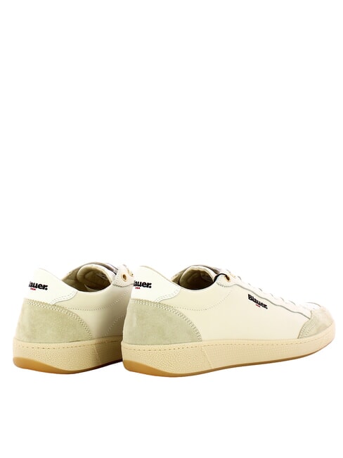 MURRAY Ledersneakers wei&szlig;/beige - Herrenschuhe