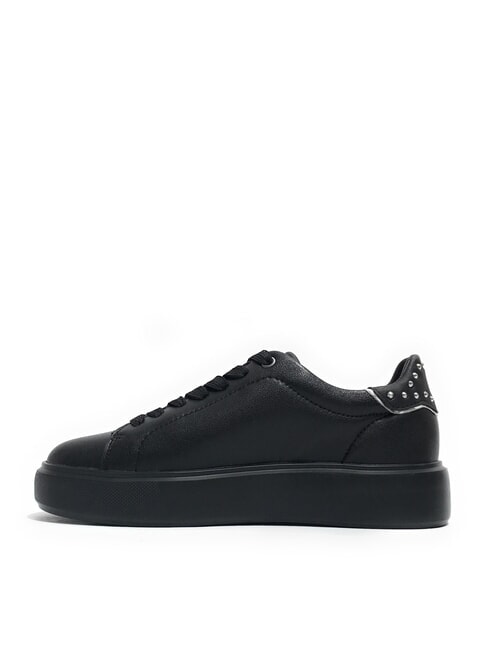 VENUS Ledersneakers SCHWARZ - Damenschuhe