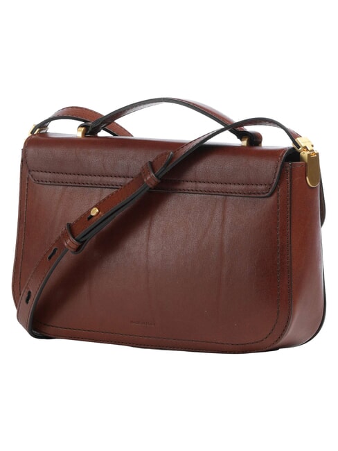 MIA Schultertasche, Leder BRAUN - Damentaschen