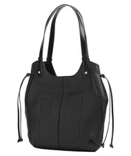 THE BRIDGE MARTINA Schultertasche, Leder Schwarzes Gold - Damentaschen - 3