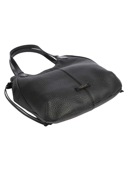 MARTINA Schultertasche, Leder Schwarzes Gold - Damentaschen