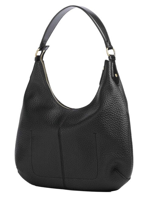 MARTINA Schultertasche, Leder Schwarzes Gold - Damentaschen