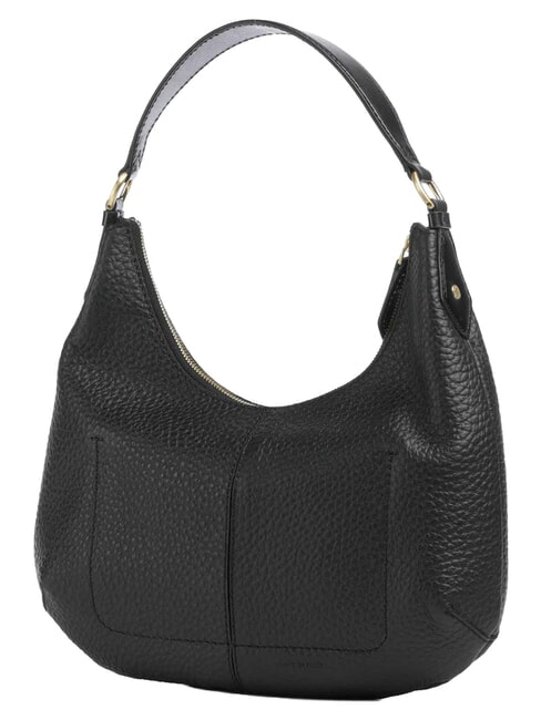 MARTINA Schultertasche, Leder Schwarzes Gold - Damentaschen