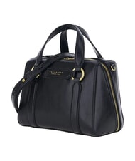 THE BRIDGE LAURA Ledertasche mit Schulterriemen Schwarzes Gold - Damentaschen - 2