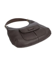 THE BRIDGE MARTINA Schultertasche, Leder Mokka mit Gold - Damentaschen - 4