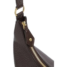 THE BRIDGE MARTINA Schultertasche, Leder Mokka mit Gold - Damentaschen - 5