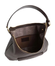THE BRIDGE MARTINA Schultertasche, Leder Mokka mit Gold - Damentaschen - 6