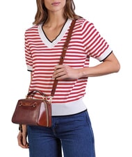 THE BRIDGE LAURA Mini-Handtasche mit Schulterriemen BRAUN - Damentaschen - 2