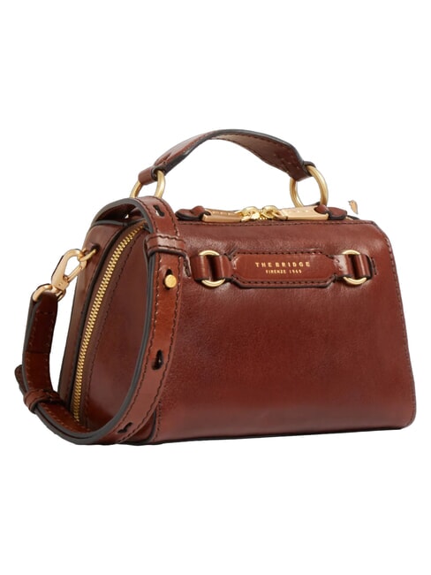 LAURA Mini-Handtasche mit Schulterriemen BRAUN - Damentaschen