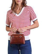 THE BRIDGE LAURA Mini-Handtasche mit Schulterriemen BRAUN - Damentaschen - 7