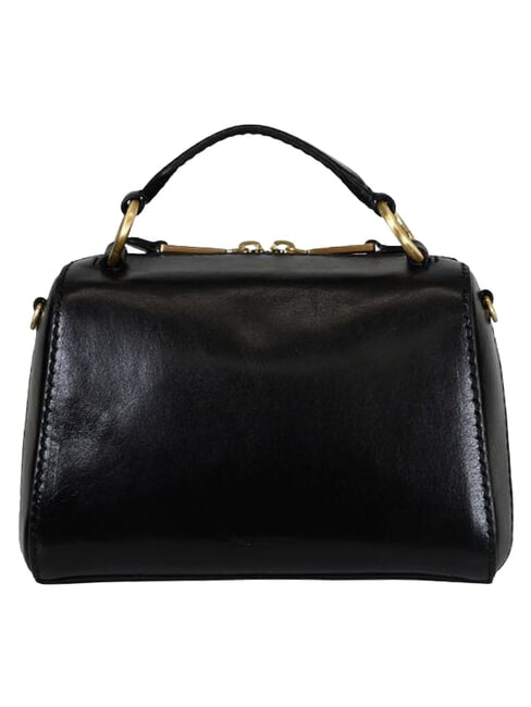 LAURA Mini-Handtasche mit Schulterriemen Schwarzes Gold - Damentaschen