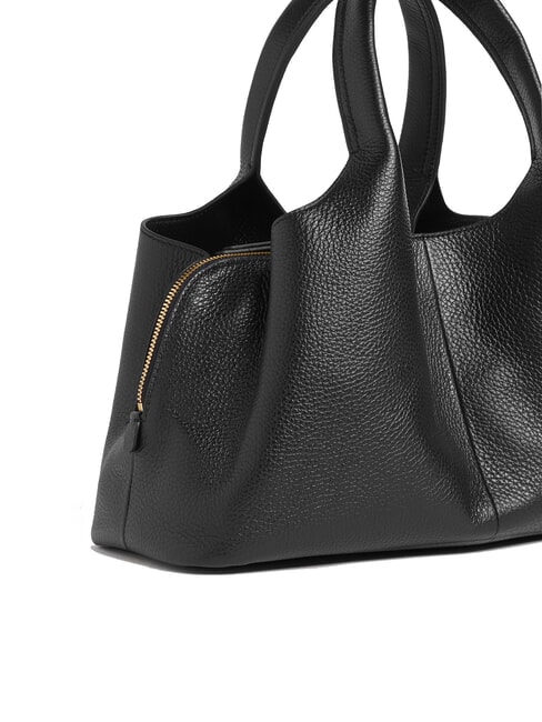 NELL Schultertasche mit Schultergurt Schwarz - Damentaschen