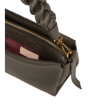 COCCINELLE BOHEME Handtasche, mit Schultergurt, aus Leder Schlamm/Honig - Damentaschen - 4