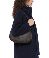 GIANNI CHIARINI HELENA ROUND Schultertasche mit Schulterriemen, aus Leder ausgedr&uuml;ckt - Damentaschen - 2