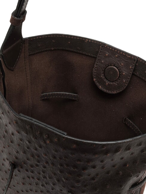 SIENNA Schultertasche aus Leder ausgedr&uuml;ckt - Damentaschen