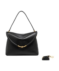GIANNI CHIARINI BEA Schultertasche, Leder Schwarz - Damentaschen - 4