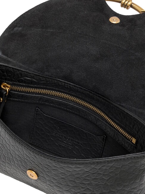 BEA Schultertasche, Leder Schwarz - Damentaschen