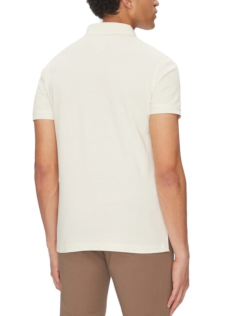 TH Kurzarm-Poloshirt in regul&auml;rer Passform elfenbeinfarbenes Bl&uuml;tenblatt - Herren-Polo-Shirts/Herren-Polo-Shirt/Herrenpoloshirt/Herrenpoloshirts
