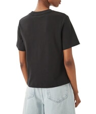TOMMY HILFIGER TJ T-Shirt aus regenerierter Baumwolle Schwarz - T-Shirts und Tops f&uuml;r Damen - 2