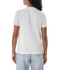 TOMMY HILFIGER TJ T-Shirt aus recycelter Baumwolle Ecru - T-Shirts und Tops f&uuml;r Damen - 2