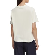 TOMMY HILFIGER TJ Baumwoll-T-Shirt Ecru - T-Shirts und Tops f&uuml;r Damen - 2