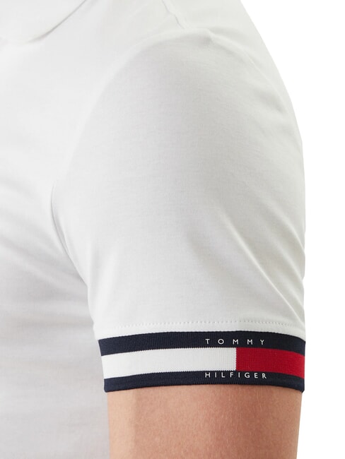 TH Poloshirt aus Baumwolle Wei&szlig; - Herren-Polo-Shirts/Herren-Polo-Shirt/Herrenpoloshirt/Herrenpoloshirts