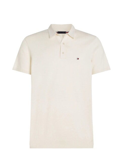 TH Kurzarm-Poloshirt elfenbeinfarbenes Bl&uuml;tenblatt - Herren-Polo-Shirts/Herren-Polo-Shirt/Herrenpoloshirt/Herrenpoloshirts