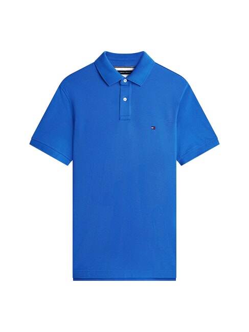 TH Kurzarm-Poloshirt in regul&auml;rer Passform blauer Orbit - Herren-Polo-Shirts/Herren-Polo-Shirt/Herrenpoloshirt/Herrenpoloshirts