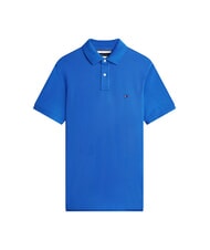 TOMMY HILFIGER TH Kurzarm-Poloshirt in regul&auml;rer Passform blauer Orbit - Herren-Polo-Shirts/Herren-Polo-Shirt/Herrenpoloshirt/Herrenpoloshirts - 3