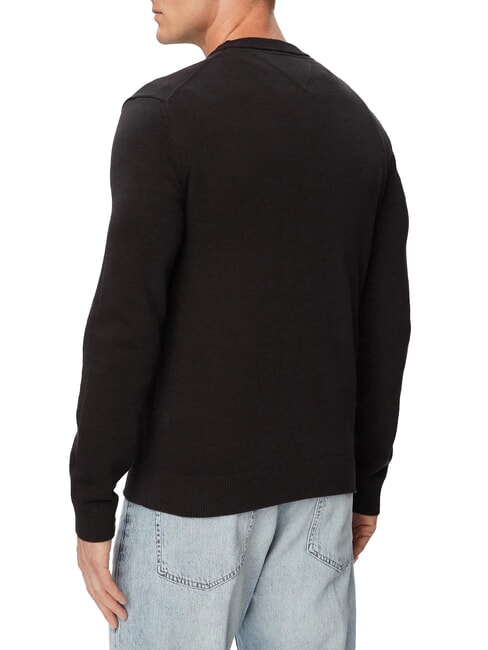 TJ Pullover aus regenerierter Baumwolle Schwarz - Herrenpullover