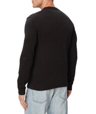 TOMMY HILFIGER TJ Pullover aus regenerierter Baumwolle Schwarz - Herrenpullover - 2