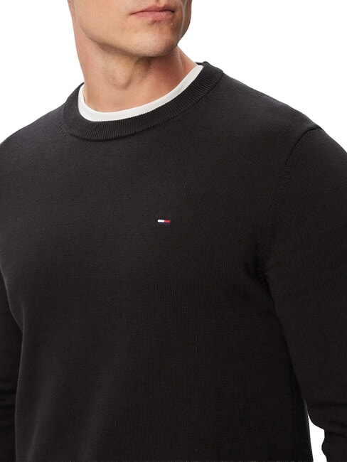 TJ Pullover aus regenerierter Baumwolle Schwarz - Herrenpullover