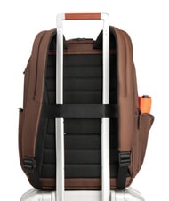 PIQUADRO WOLLEM 15,6"-Laptop-Rucksack BRAUN - PC-Rucks&auml;cke - 3