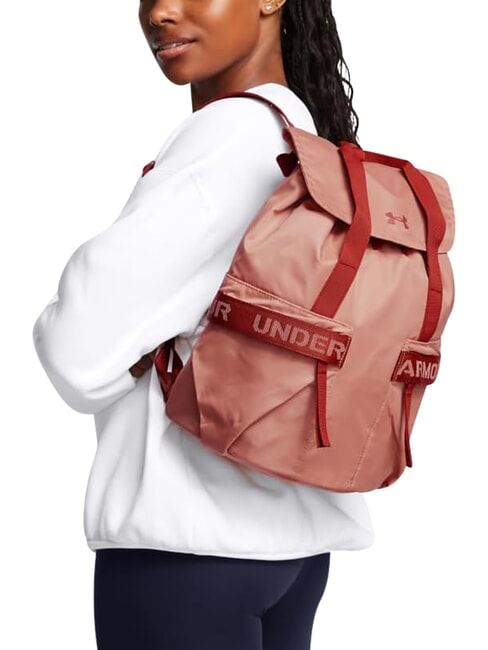 FAVORITE Rucksack mit mehreren F&auml;chern Canyon Pink - Rucks&auml;cke f&uuml;r Schule &amp; Freizeit