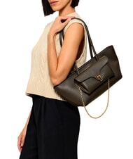 COCCINELLE DOUBLE BEAT Shopperin mit Clutch Dreck - Damentaschen - 2