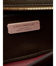 COCCINELLE DOUBLE BEAT Shopperin mit Clutch Dreck - Damentaschen - 6