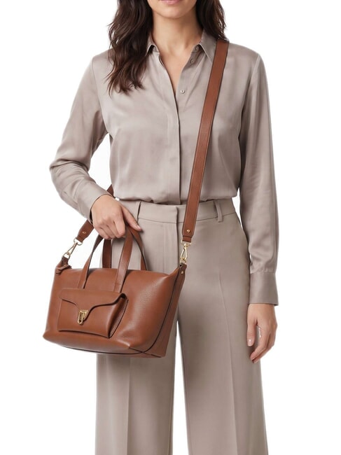 BEAT GENERATION Handtasche mit Schulterriemen Cognac - Damentaschen