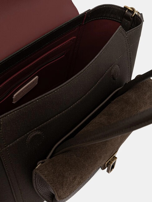 DOUBLE BEAT WAX Schultertasche mit Schultergurt Dreck - Damentaschen