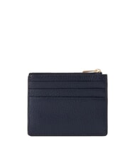 FURLA CAMELIA Flacher Kartenhalter aus Leder Tintenblau - Brieftaschen Damen - 2